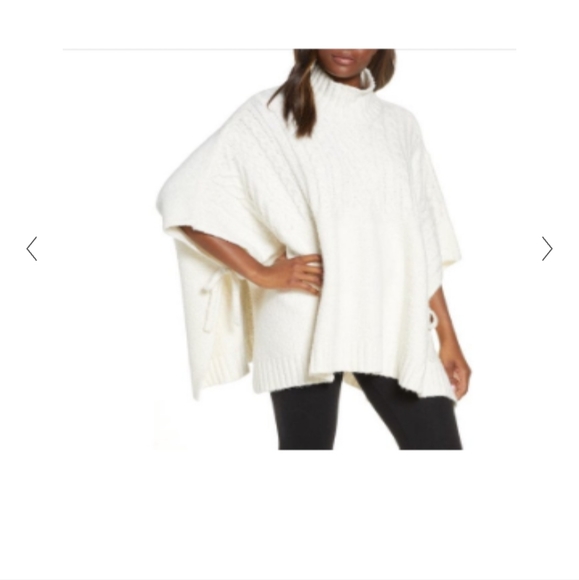 Ugg Joanna Poncho Style Pullover sweater xs/small - Picture 4 of 4